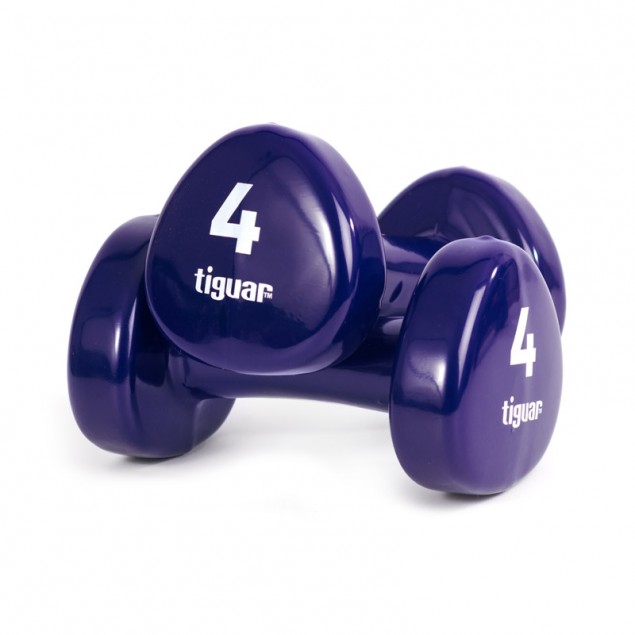 Tiguar Vinyl Dumbbells 4kg (Pair)