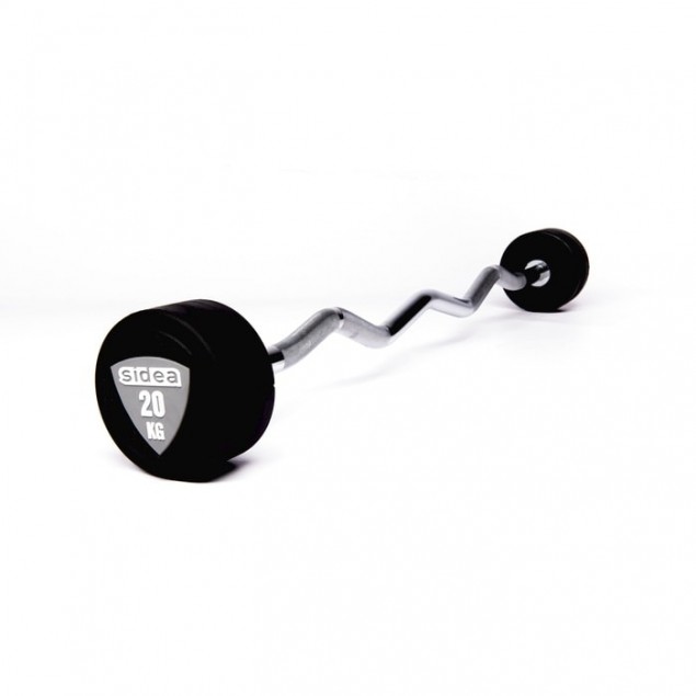 Sidea EZ Fixed Rubber Barbells 20Kg