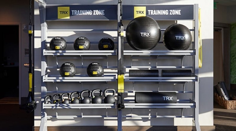Stability Ball Shelf