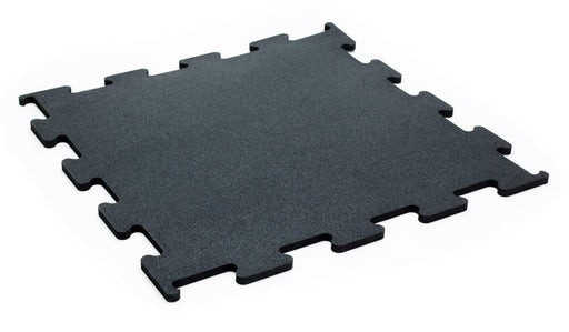 Rubber Tile Interlock (Grey) 1m x 1m x 10mm