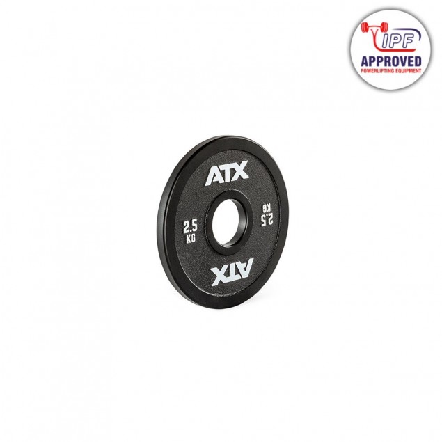 ATX® Calibrated Steel Plate RL / calibrated weight plates 2.5kg