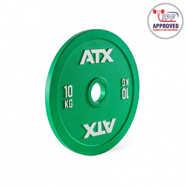 ATX® Calibrated Steel Plate RL / calibrated weight plates 10kg
