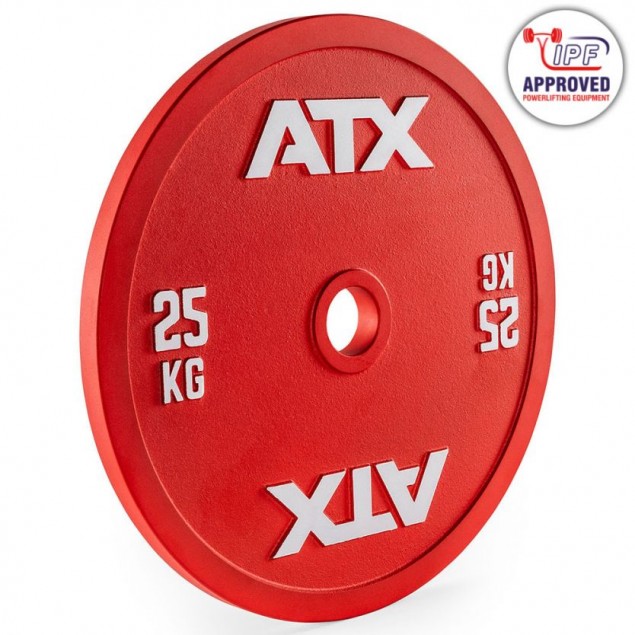 ATX® Calibrated Steel Plate RL / calibrated weight plates 25kg