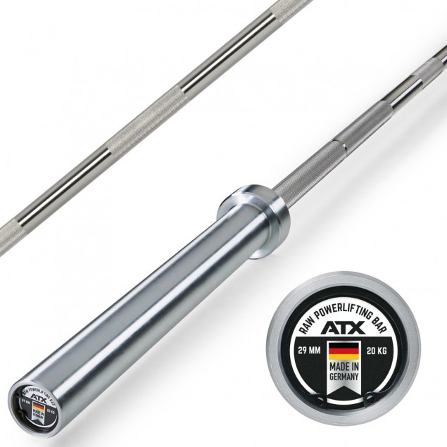 ATX® - XTP® Raw Powerlifting Bar - Type 200 Standard Sleeve