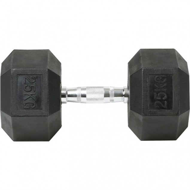 IFS Hex Dumbbell Rubber 5kg (Single)