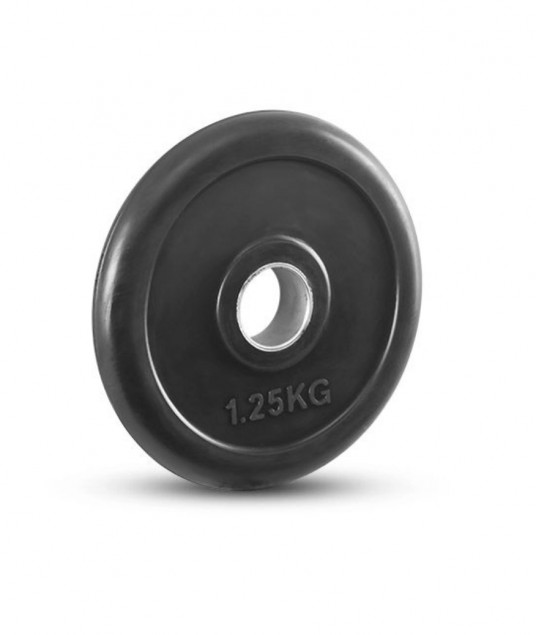 IFS - 30mm - 1.25kg Black Rubber Weight Plates
