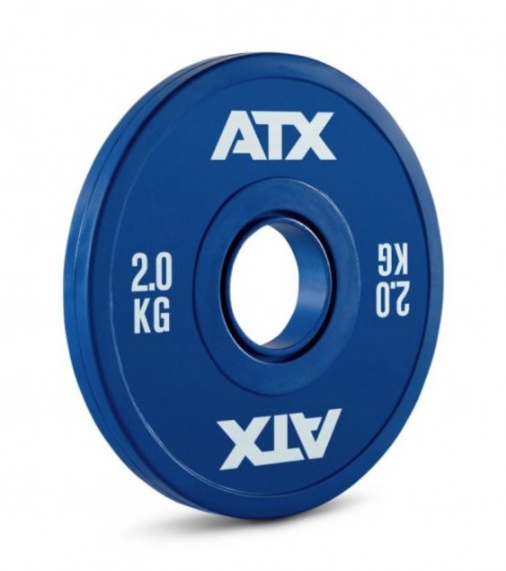 ATX Fractional Rubber Plate 50mm , 2Kg (Single)