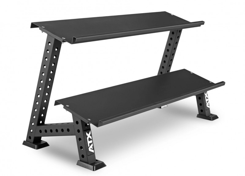 ATX Dumbbell Storage Rack For Hex Dumbbells (145cm) Modularly Expandable