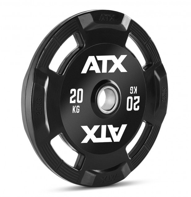 ATX -20Kg Weight plates rubber gripper - ATX Logo 50mm