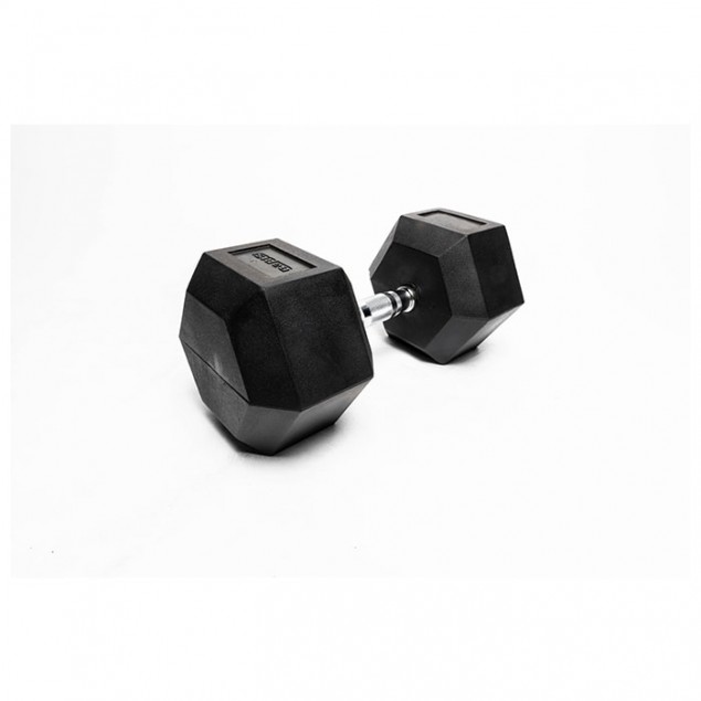 Sidea Hex Rubber Dumbbell 17,5Kg (Single)
