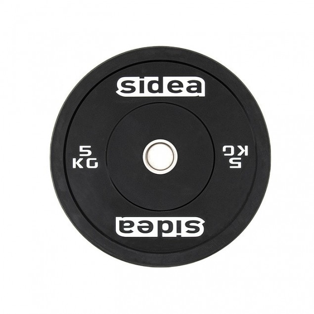 Sidea Black Rubber Bumper Plate 5kg