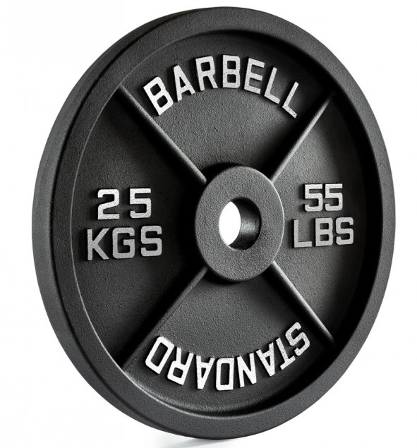 ATX Standard Barbell Plate - Cast 25Kg