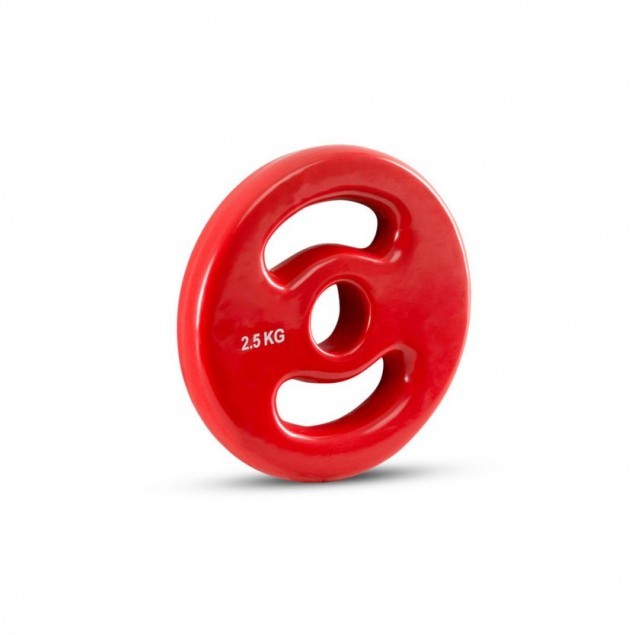 IFS 2,5kg Vinyl Weight Plates 30mm Red (Single)