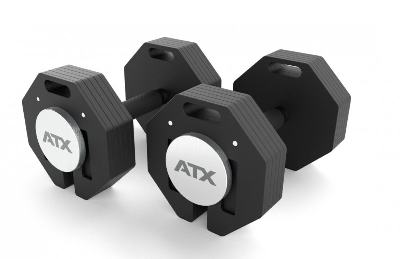 ATX Octa Dumbbells - Adjustable Dumbbells 2x24kg