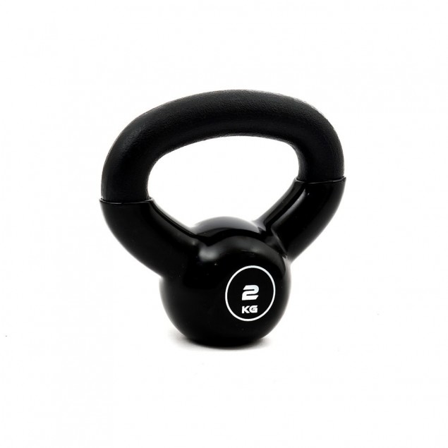Sidea Vinyl Kettlebell Black 2kg