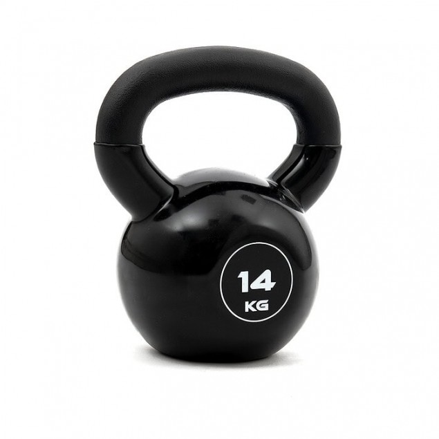 Sidea Vinyl Kettlebell Black 14kg