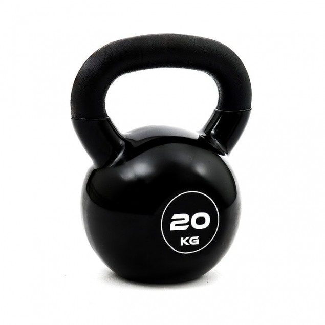 Sidea Vinyl Kettlebell Black 20kg