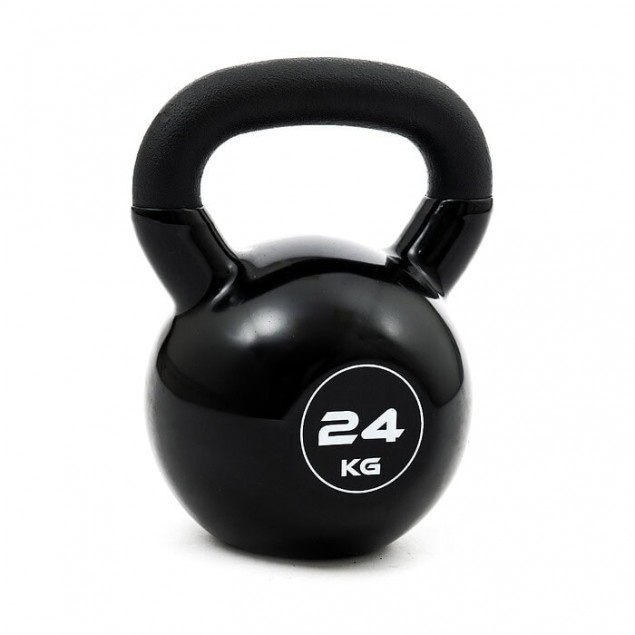 Sidea Vinyl Kettlebell Black 24kg