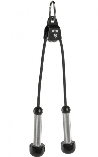 ATX® Triceps Rope - Roller Cable Handle - Pull Rope