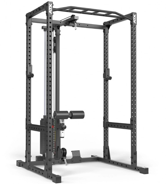 ATX Power Rack 510 complete station with lat pull-down station 100 kg - height 198 cm