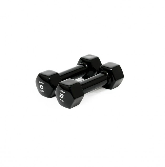 Sidea Vinyl Dumbbells pair 2kg