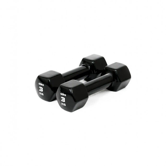Sidea Vinyl Dumbbells pair 3kg
