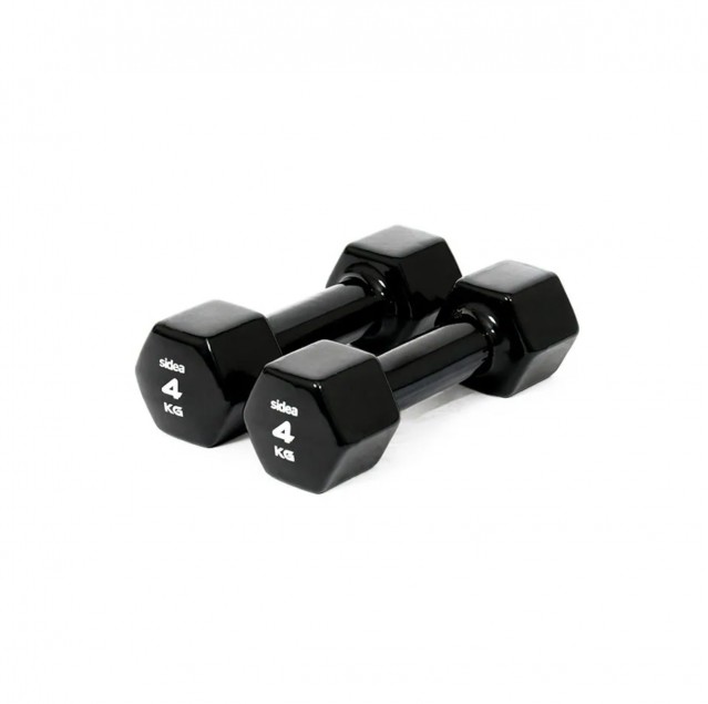 Sidea Vinyl Dumbbells pair 4kg