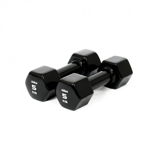 Sidea Vinyl Dumbbells pair 5kg