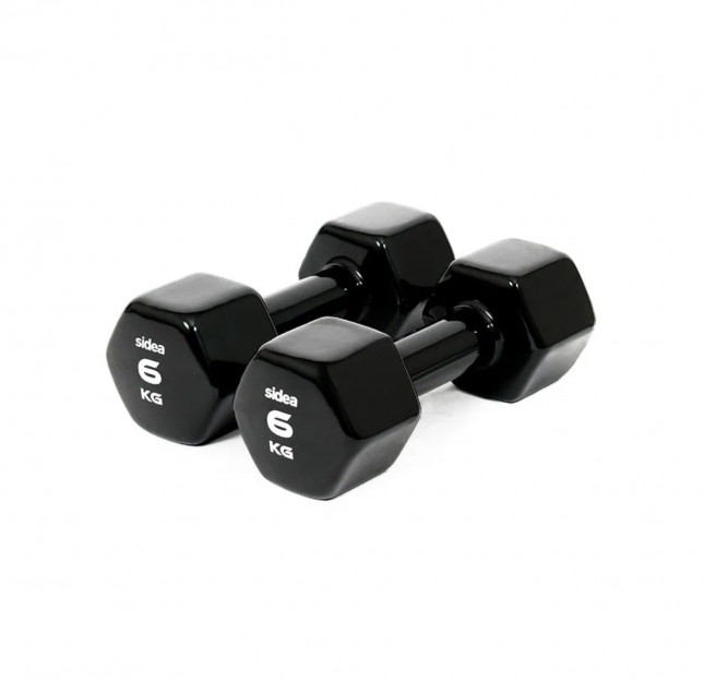 Sidea Vinyl Dumbbells pair 6kg