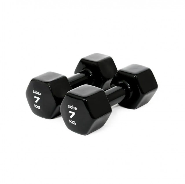 Sidea Vinyl Dumbbells pair 7kg