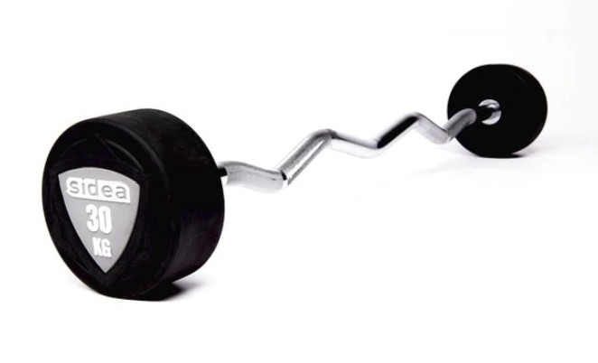 Sidea EZ Fixed Rubber Barbells 35 Kg