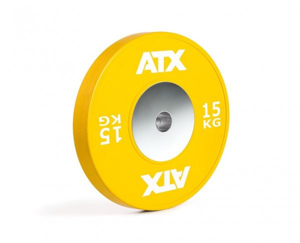 ATX - 15kg , Full Rubber Olympic Bumper Plate 50mm (Single)