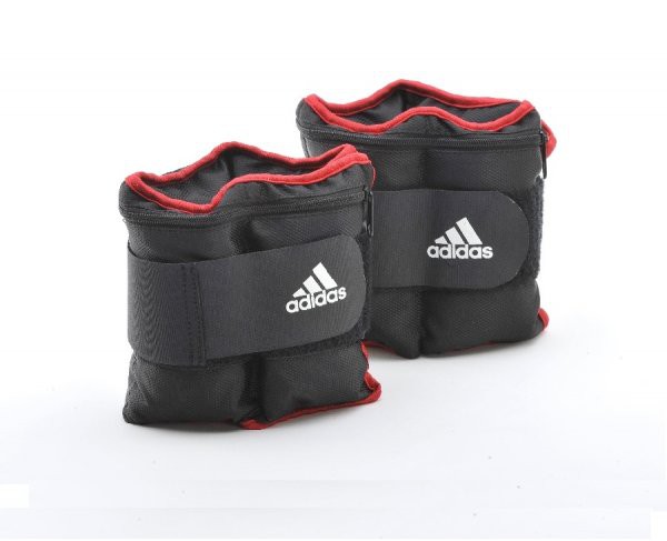Adidas Adjustable Ankle/Wrist Weights - 2 x 1 Kg