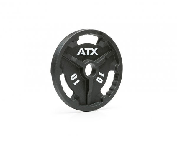 ATX - 10Kg Weight Plate - Cast Iron, 50mm (Single)