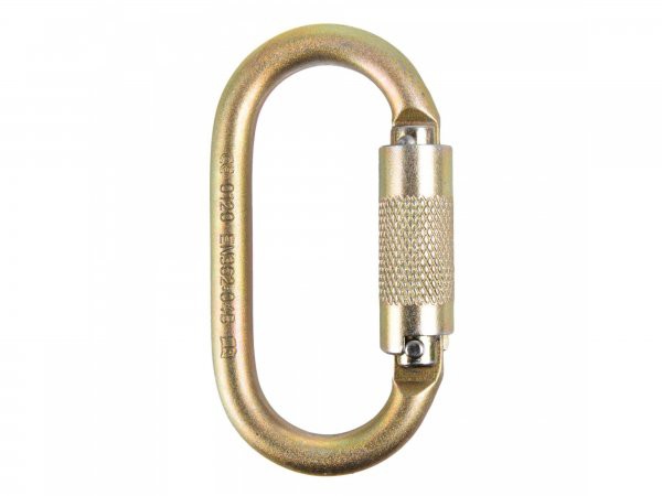 Oval Screw-Gate Carabiner