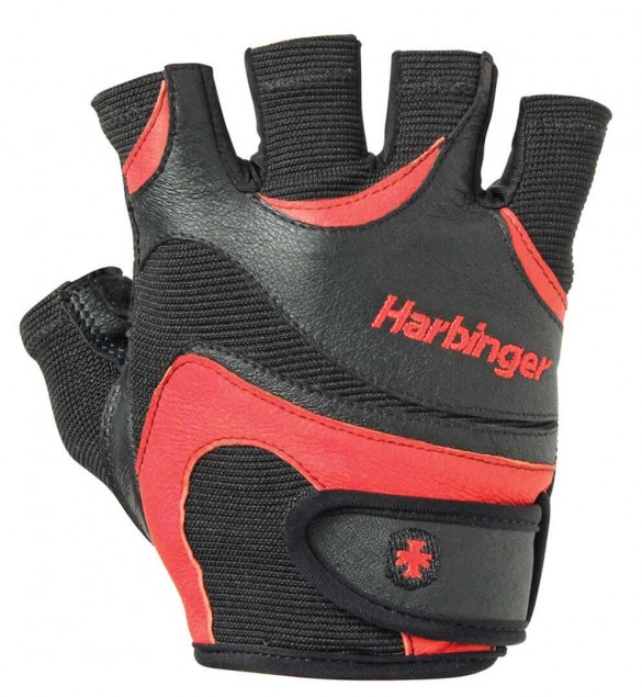 Harbinger Men Flexfit Glove Black/Red Small