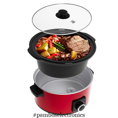 Adler ad 6413r slow cooker 5,8l