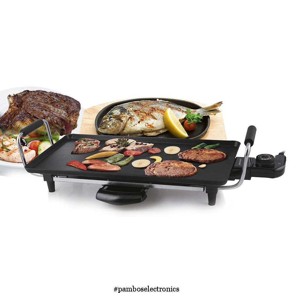 Sogo – ss-1220 – rectangular barbecue table grill