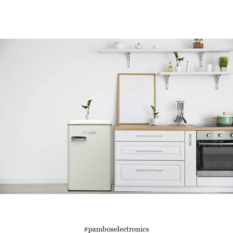 Frigelux Retro Vintage Cream Table Top Fridge 108L R4TT108RCE