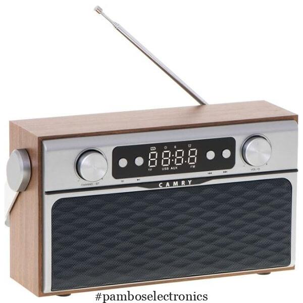 PORTABLE RADIO CAMRY CR 1183 WITH BLUETOOTH USB AND SD CARD