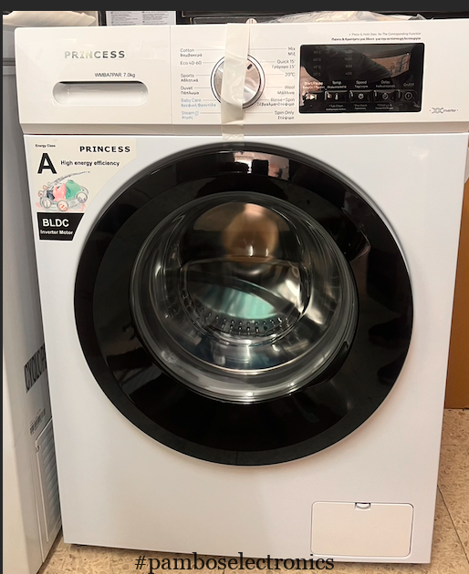 Princess WMBA7PAR Washing Machine 7kg 1200 RPM