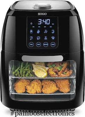 Sogo – air fryer – ss-10465 10l – 1800w – 8 functions