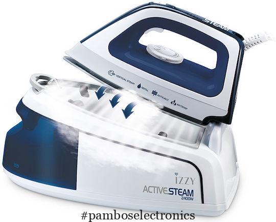 Izzy d188 active steam steam ironing station 3.5bar with 1.2lt container