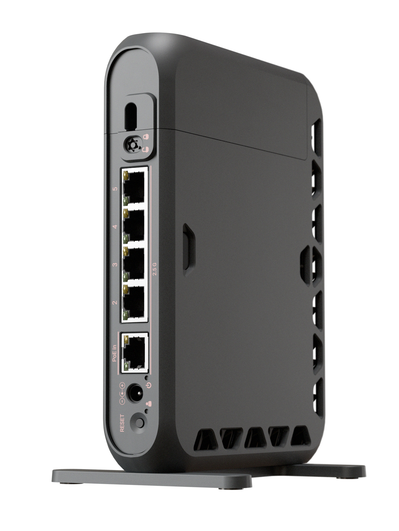 MikroTik Router Wi-Fi 7 hAP be³ Media 5×2.5GbE/PoE In/Matter RBMA53UG-HBEH