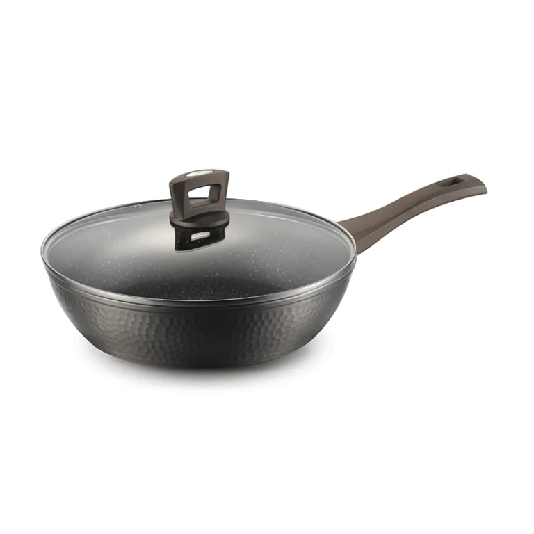 IZZY NON-STICK SAUTE PAN 28CM ONYX