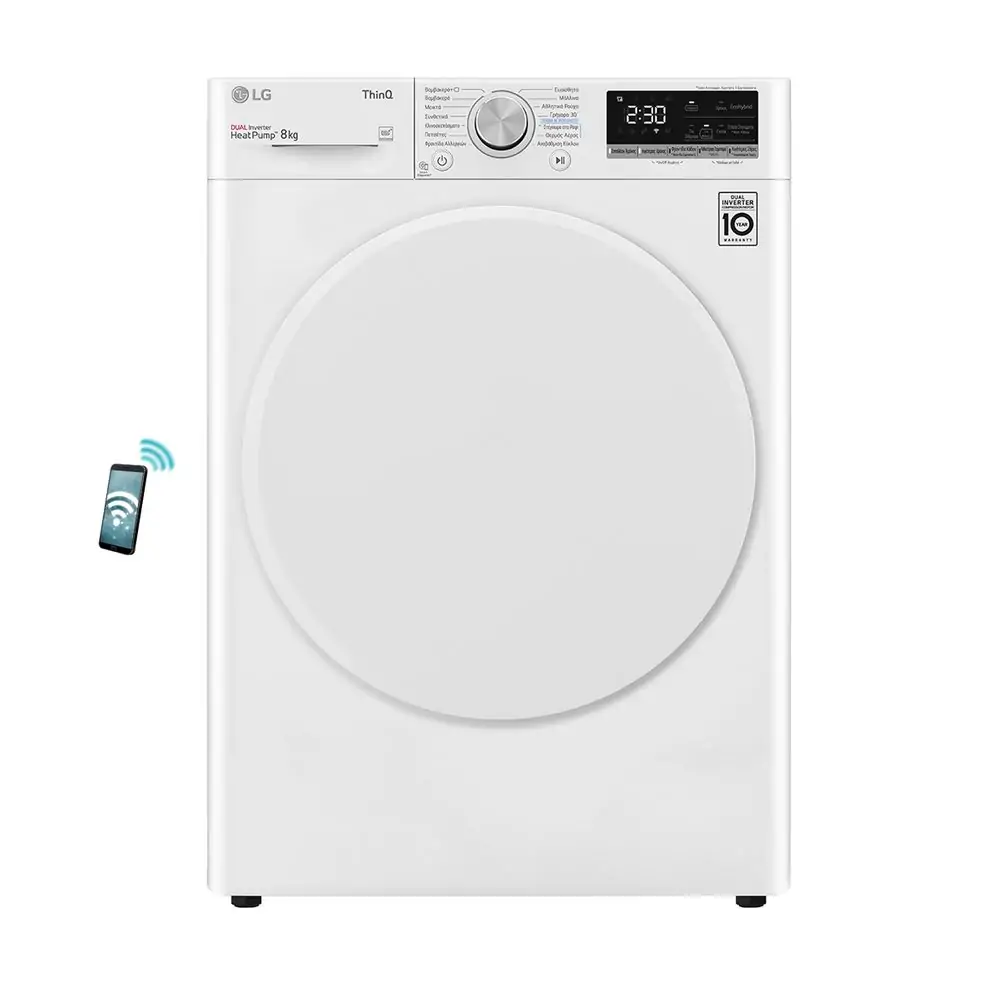 LG DRYER 8KG RH80V9AV0N
