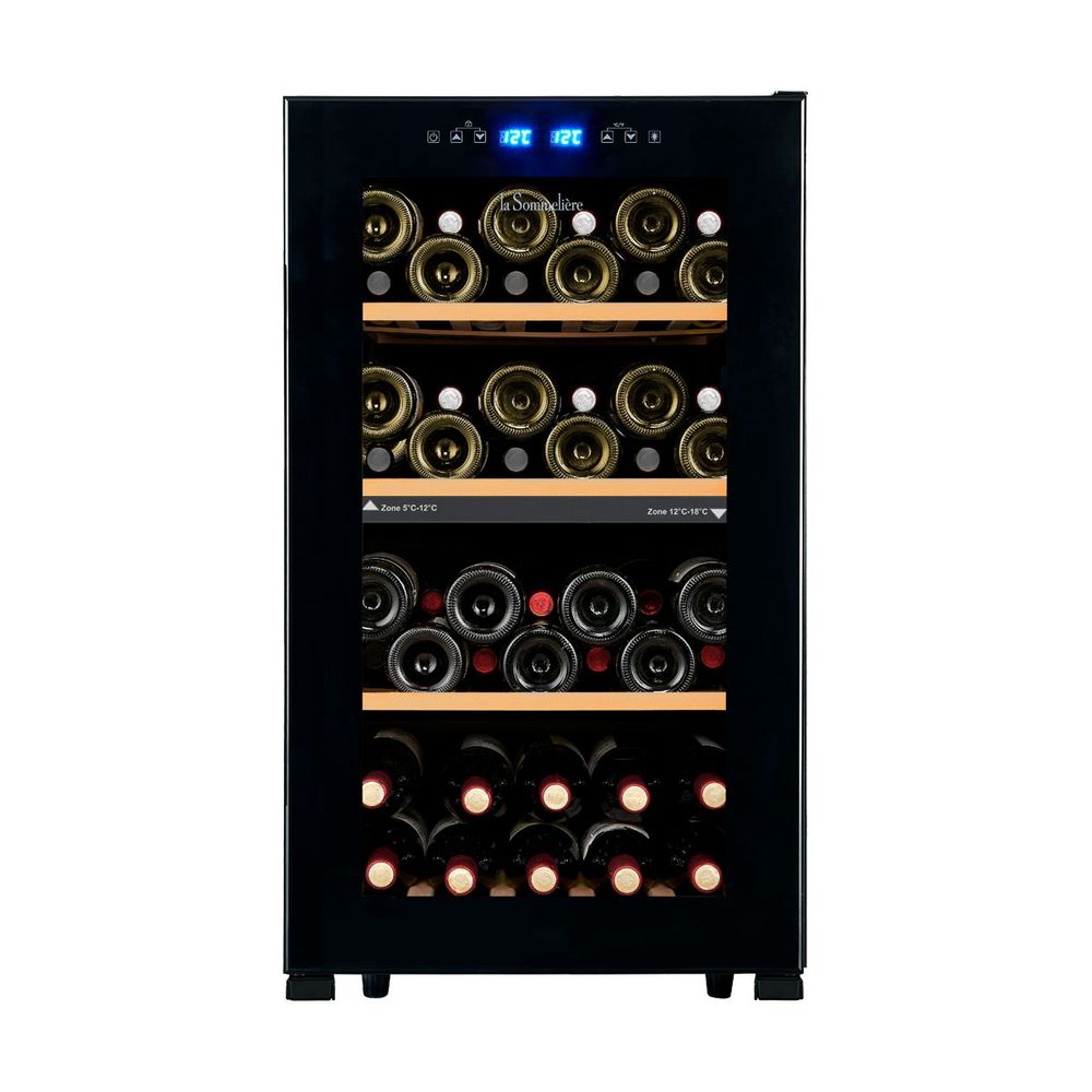 LA SOMMELIERE LS51.2Z BLACK WINE COOLER