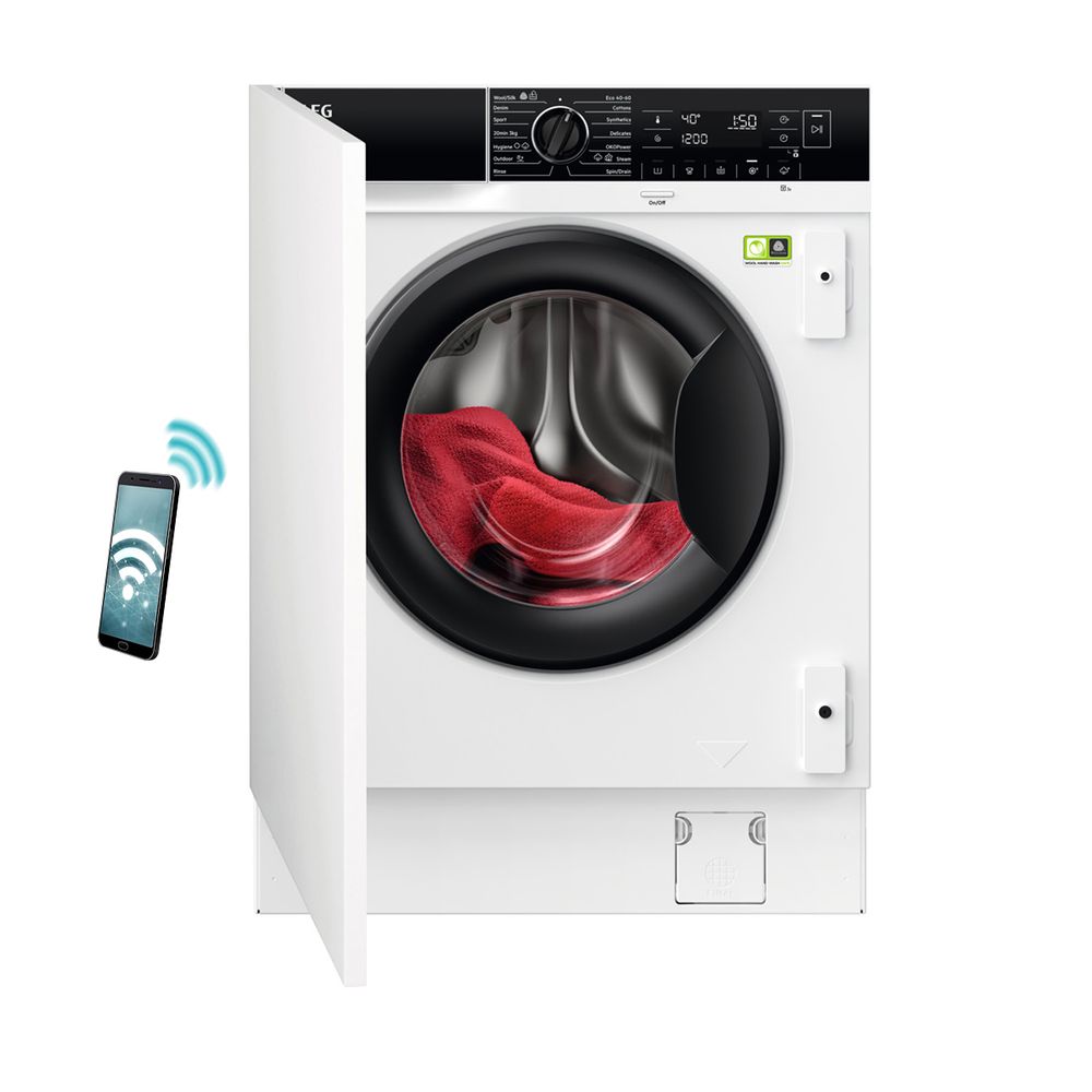 AEG WASH INTEGRATED 8KG 1400RPM L8FBE48SCI