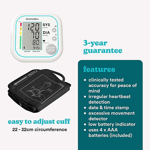HOMEDICS DIAGNOSTICS BLOOD PRESSURE MONITOR BPA-5020