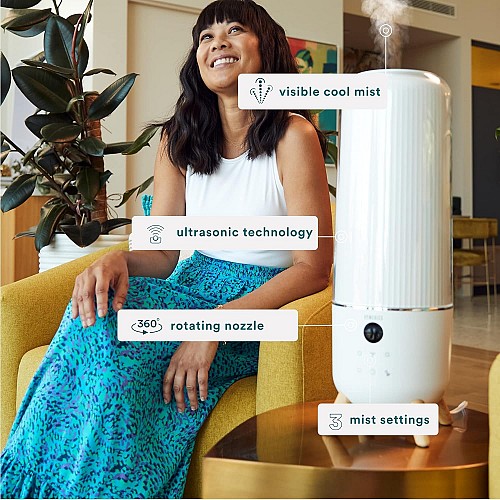 HOMEDICS DELUX ULTRASONIC HUMIDIFIER CMTF91